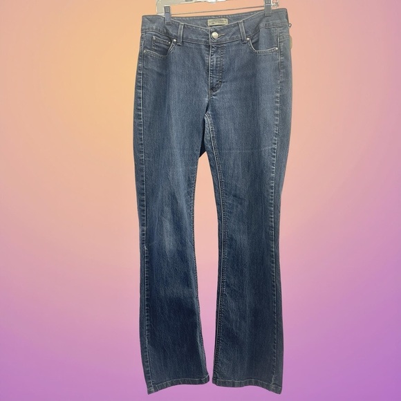 Lee Denim - Lee Rider Boot Cut size 12L Classic Blue Denim Jeans - Mint